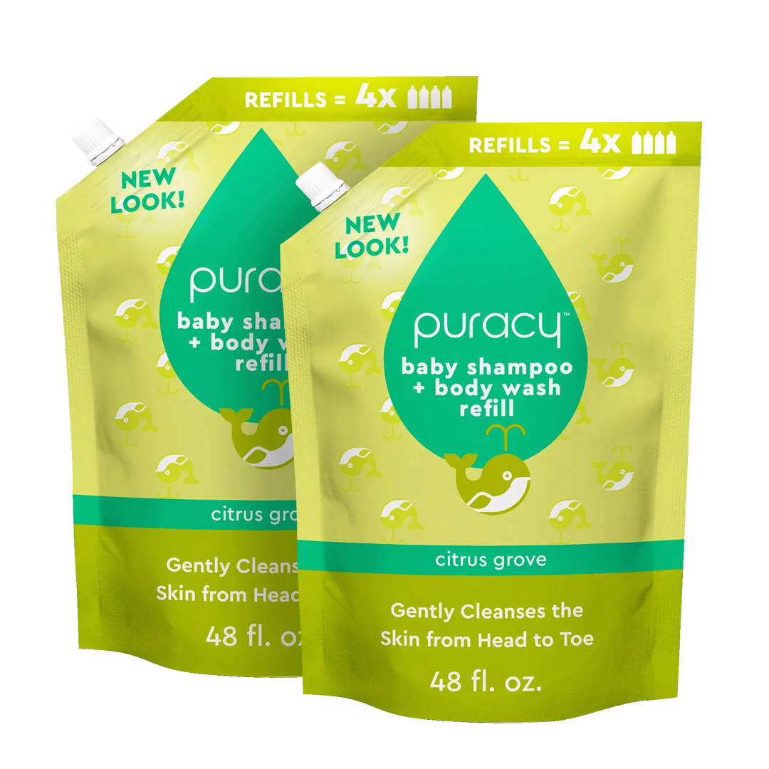 Pure Plant-Based Tear-Free Baby Shampoo &amp; Body Wash
