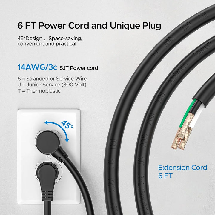 Surge Protection Power Strip Set