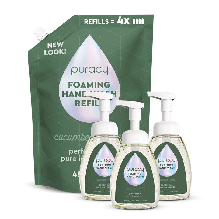 Biodegradable Plant-Based Foaming Hand Soap, 12 oz.