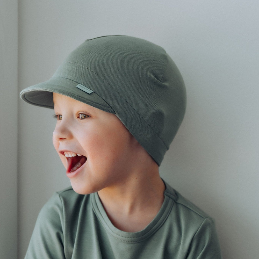 Kids Peaked Bamboo Viscose Summer Hat PHIL-0