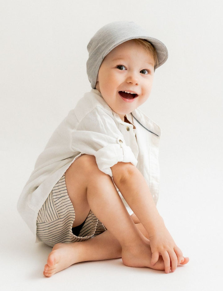 Kids Peaked Bamboo Viscose Summer Hat PHIL-4
