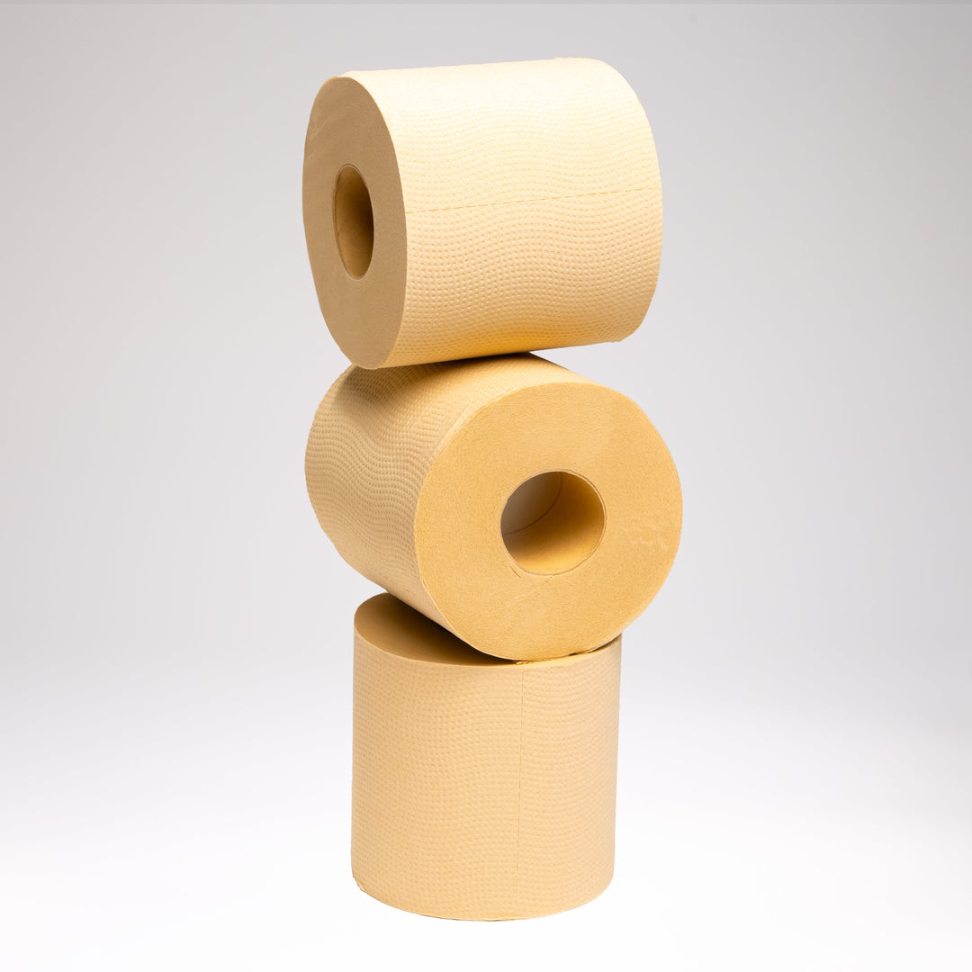 Biodegradable Unbleached 3-Ply Bamboo Toilet Paper