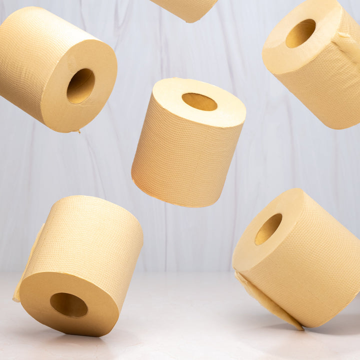 Biodegradable Unbleached 3-Ply Bamboo Toilet Paper