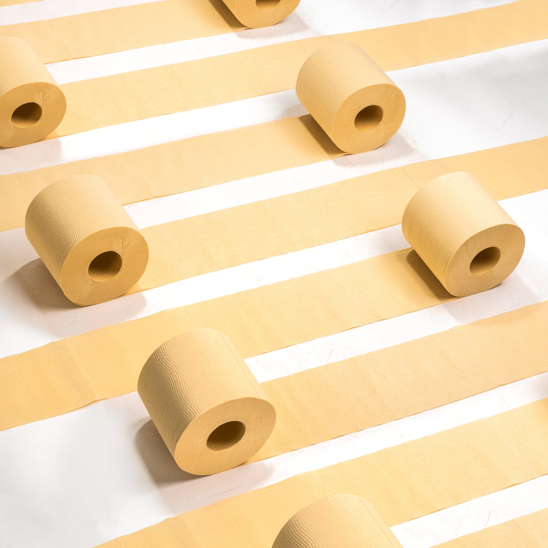 Biodegradable Unbleached 3-Ply Bamboo Toilet Paper