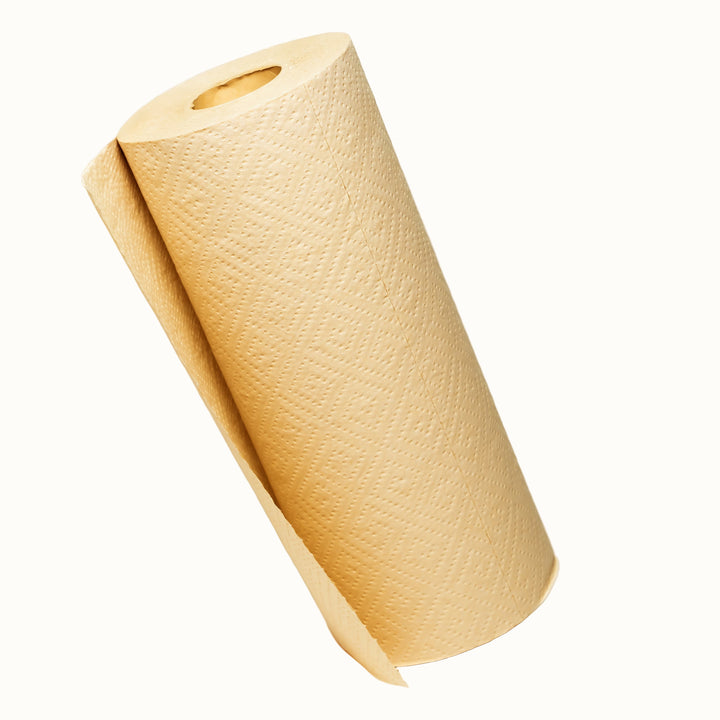 Biodegradable Unbleached Bamboo Paper Towels, 1 Ct.