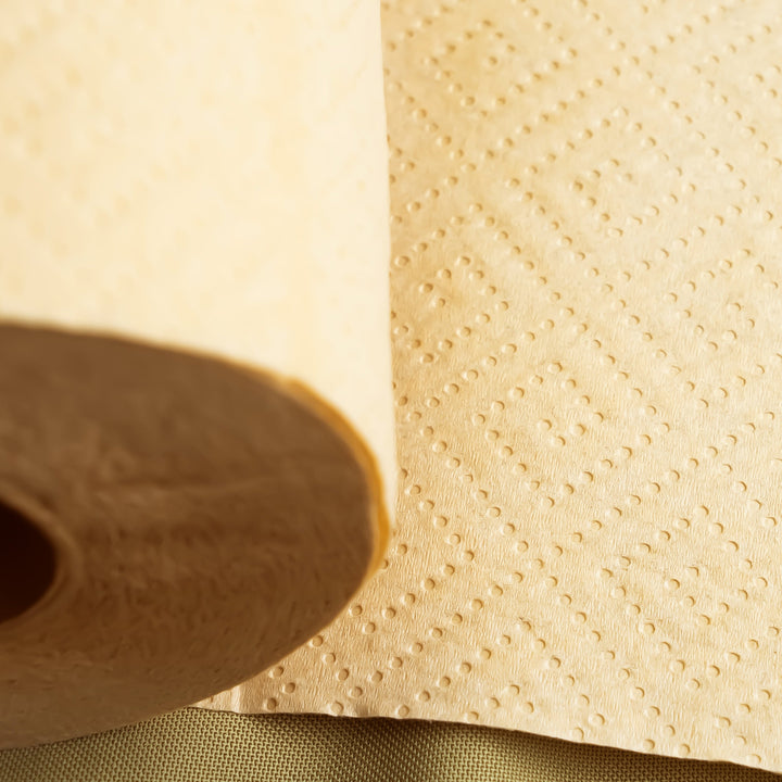 Biodegradable Unbleached Bamboo Paper Towels, 1 Ct.
