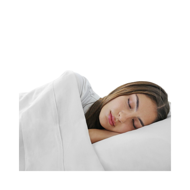 Percale Cotton Sheet Set White