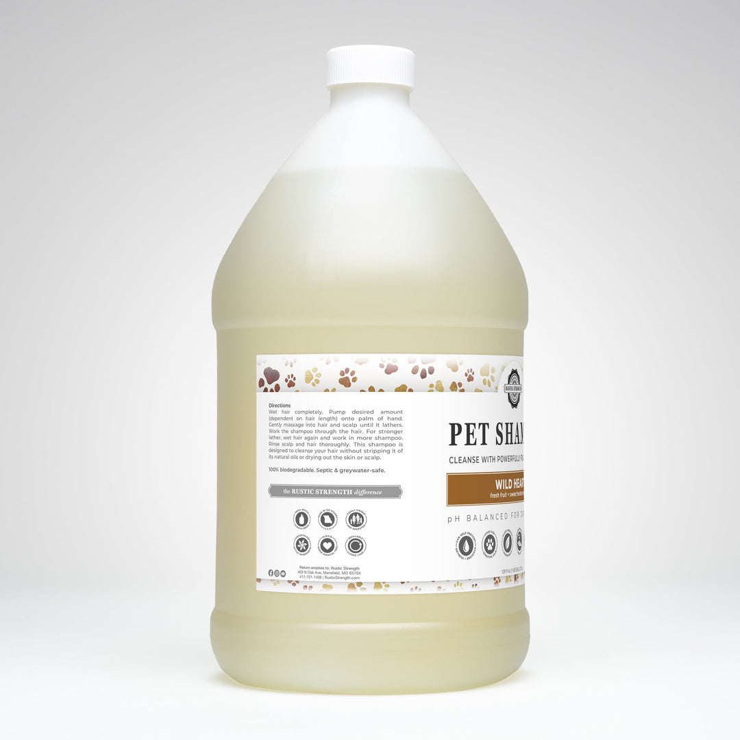Biodegradable Plant-Based Soothing Pet Shampoo