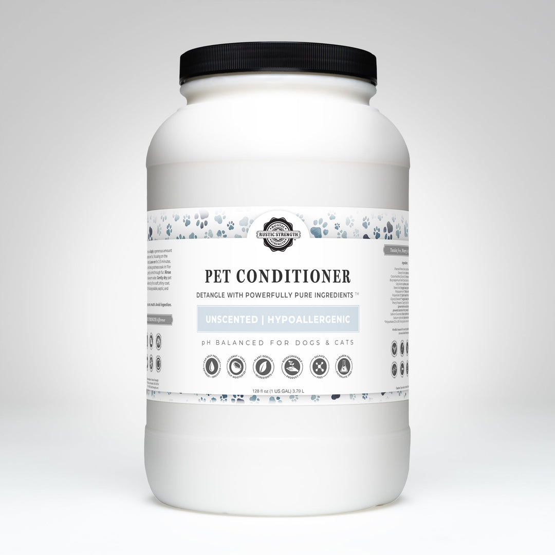 Biodegradable Plant-Based Pet Conditioner, Unscented