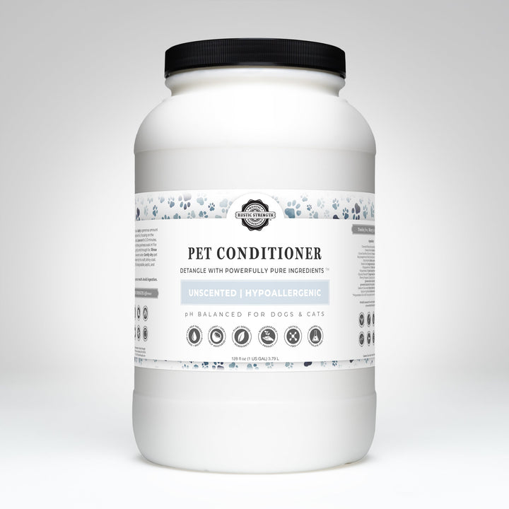 Biodegradable Plant-Based Pet Conditioner, Unscented