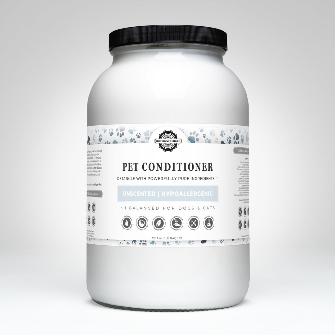 Biodegradable Plant-Based Pet Conditioner, Unscented