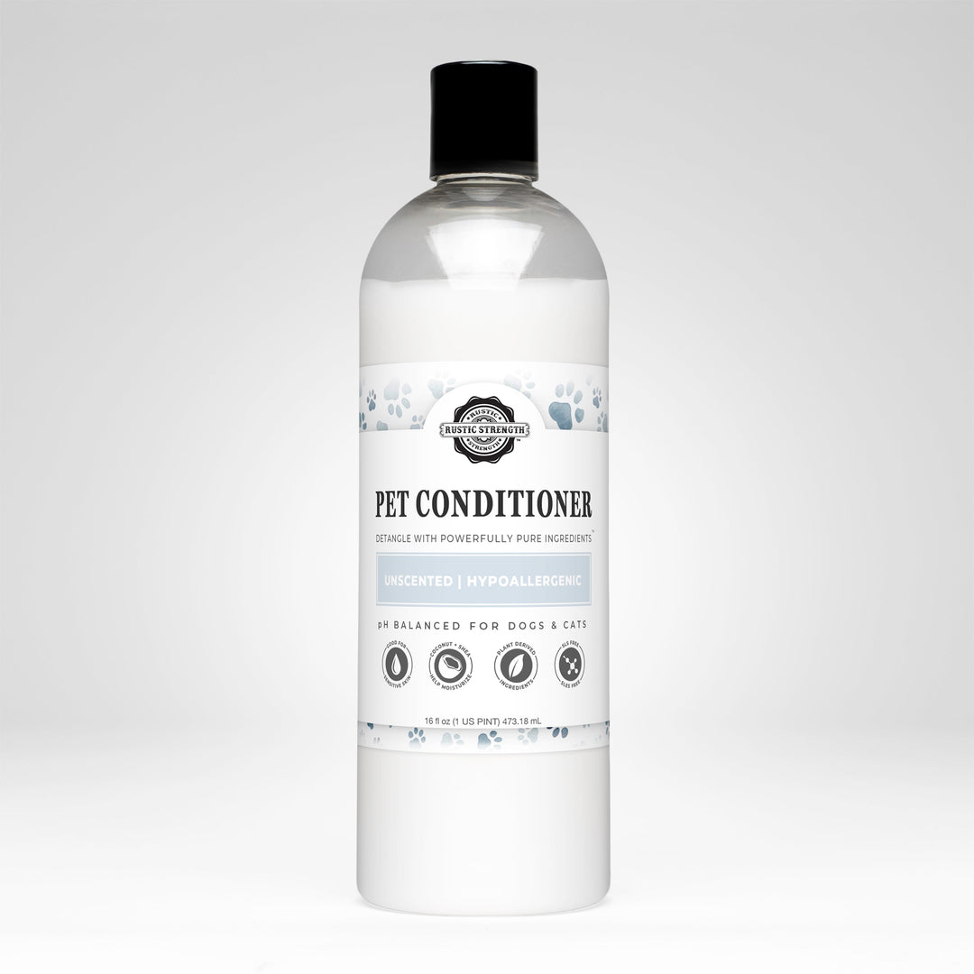 Biodegradable Plant-Based Pet Conditioner, Unscented
