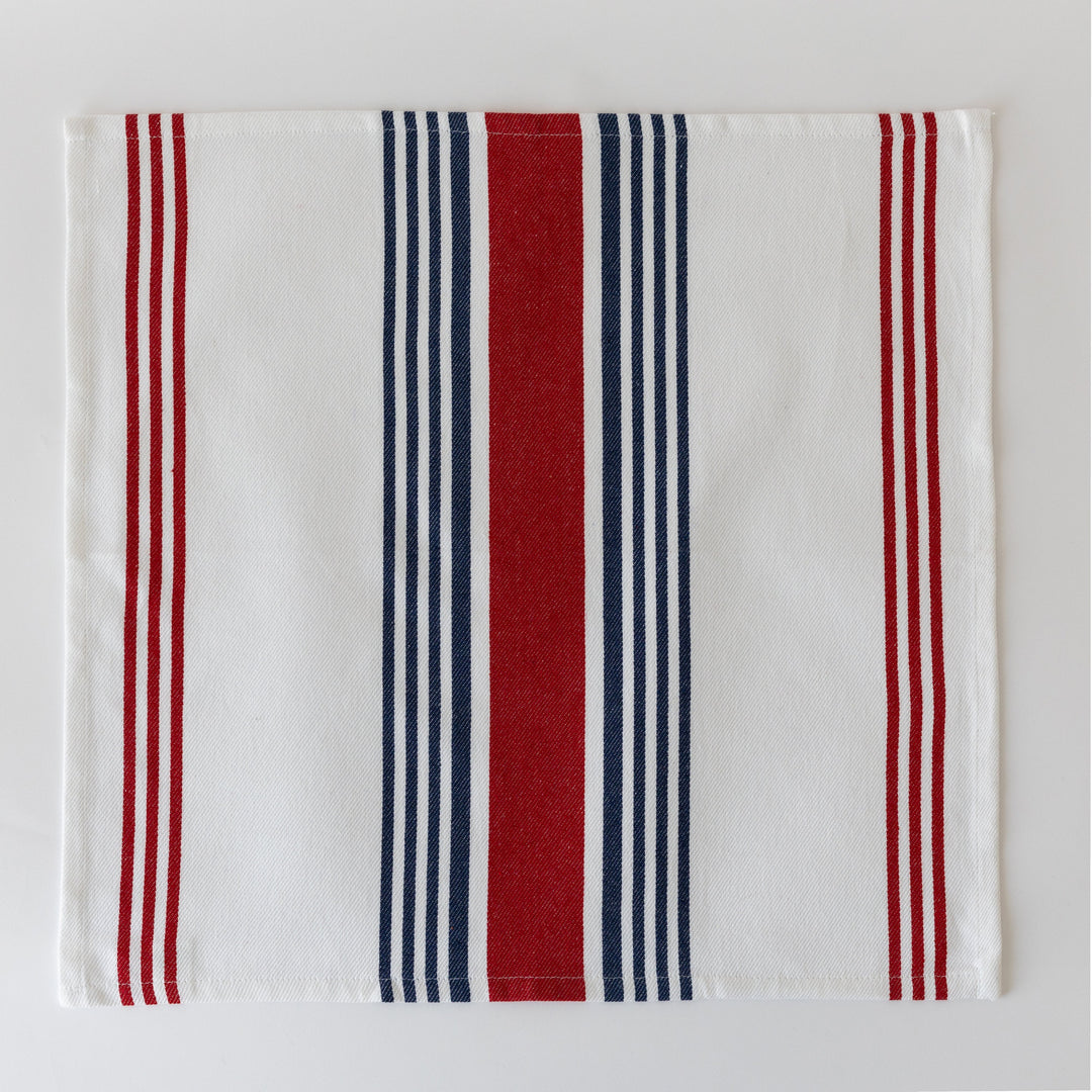 Organic Cotton Striped Table Linens 20"x20", 12 Ct.