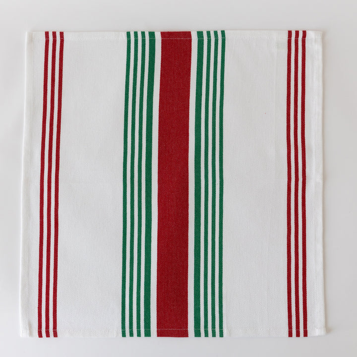 Organic Cotton Striped Table Linens 20"x20", 12 Ct.
