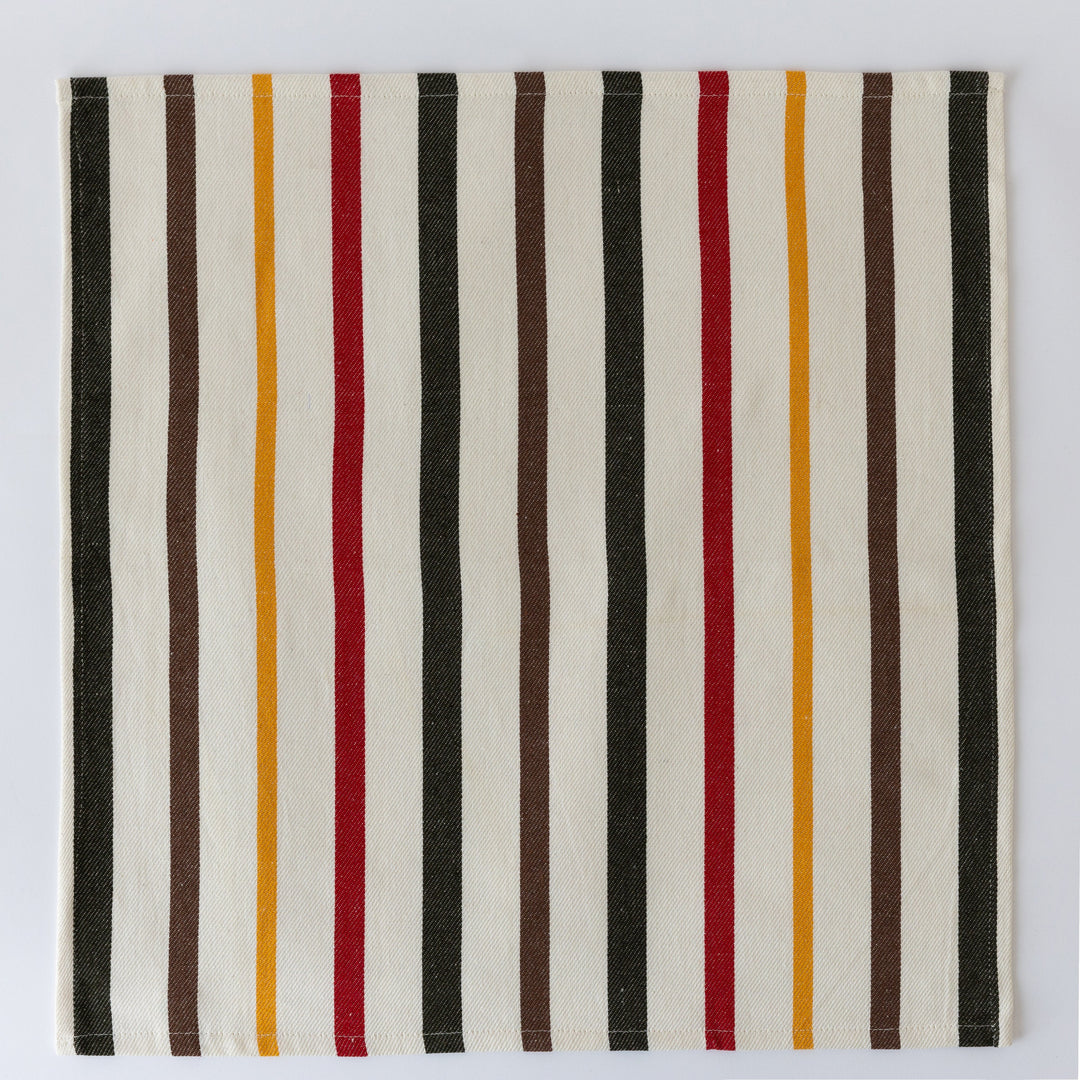 Organic Cotton Striped Table Linens 20"x20", 12 Ct.