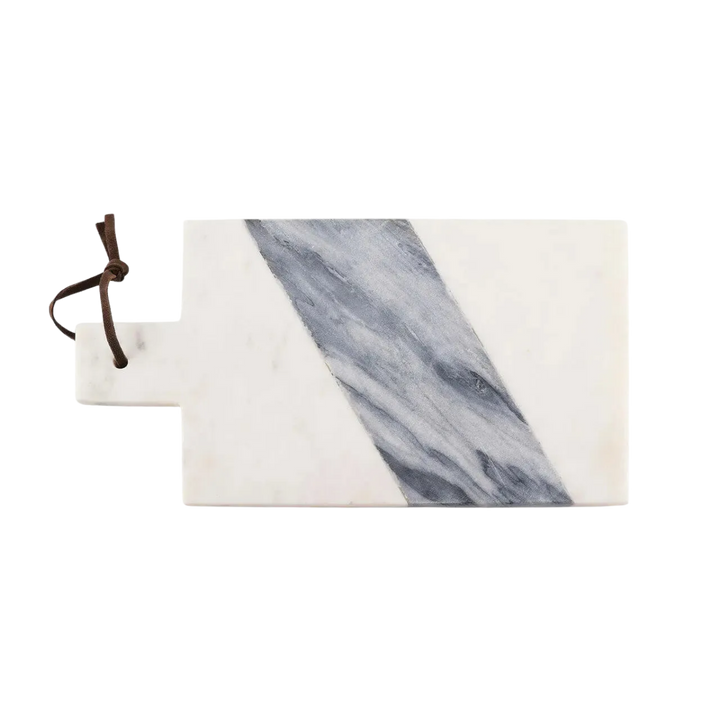 Piera White Gray Marble Paddle Board
