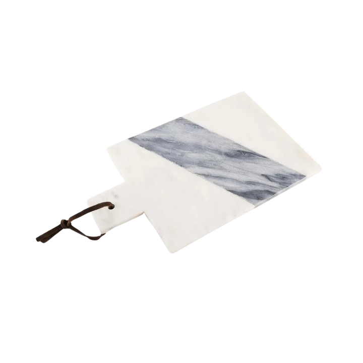 Piera White Gray Marble Paddle Board