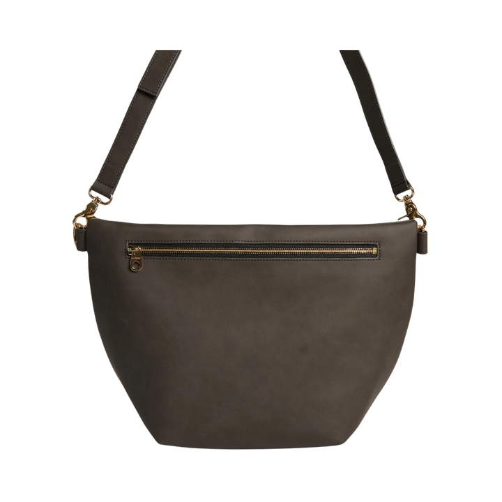 Pinatex Hobo Bag Dark Grey