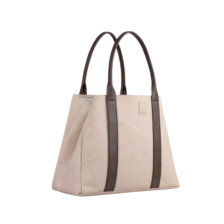 Pinatex Tote Sand Coffee