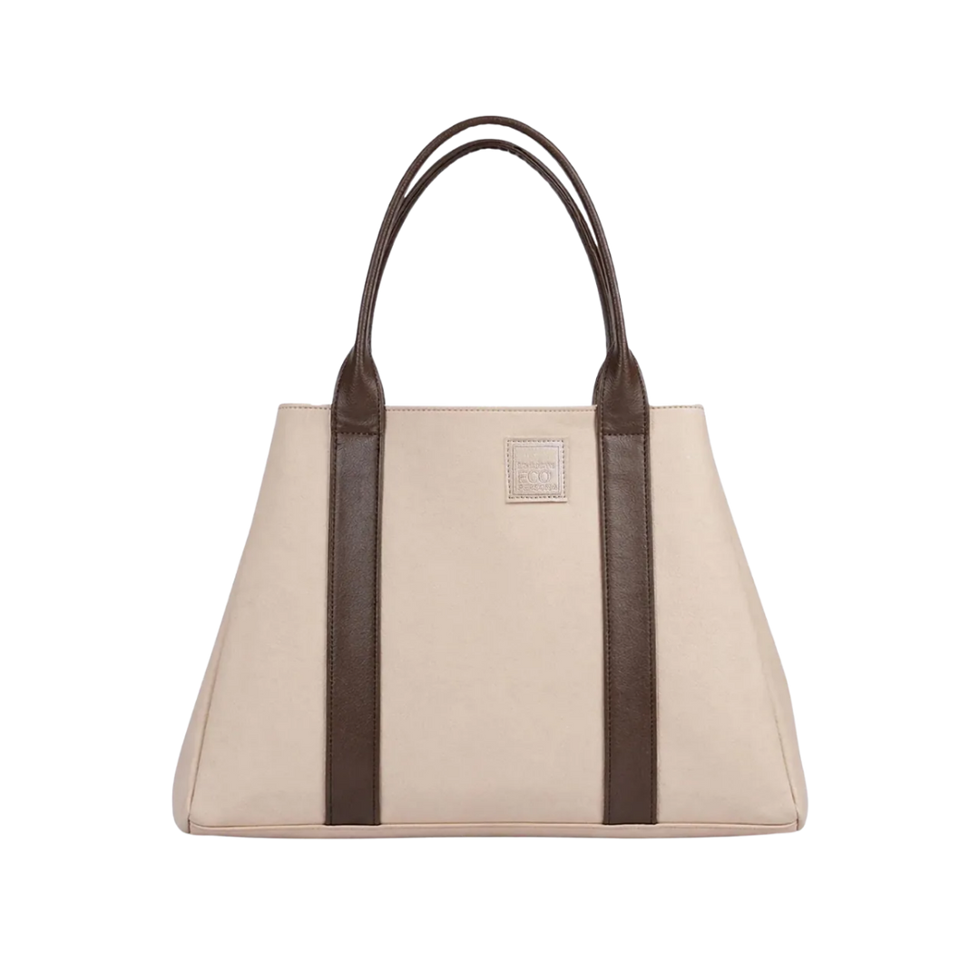 Pinatex Tote Sand Coffee