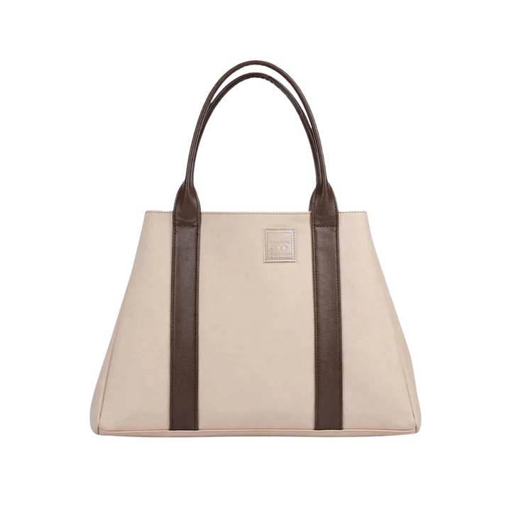 Pinatex Tote Sand Coffee
