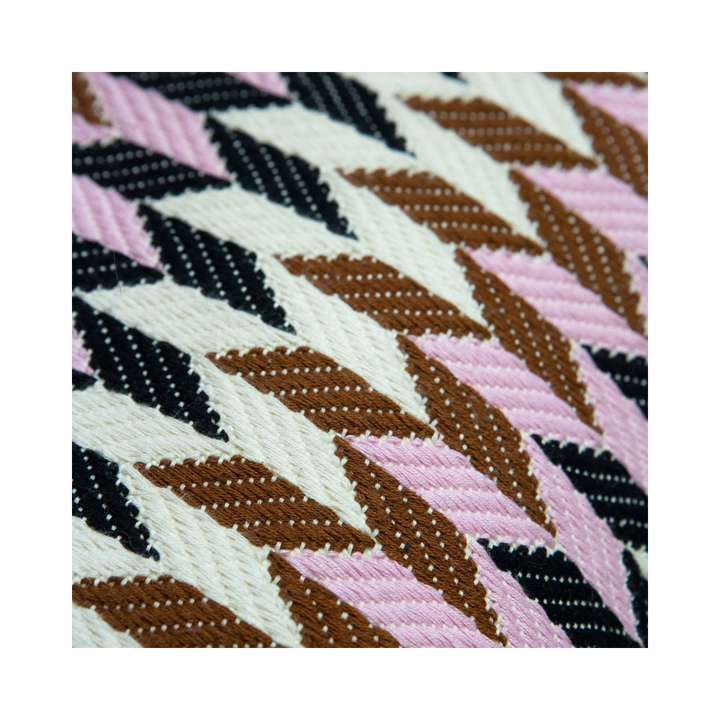 Classic Geometric Handwoven Cotton Pillow