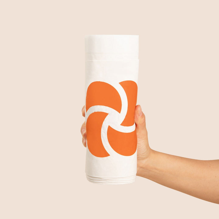Compostable Plant-Based Kitchen Trash Liners, 13 Gal.