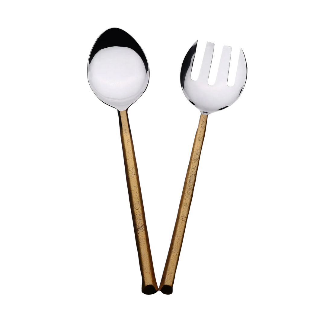 Plateau Steel Salad Server Set