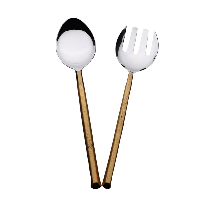 Plateau Steel Salad Server Set