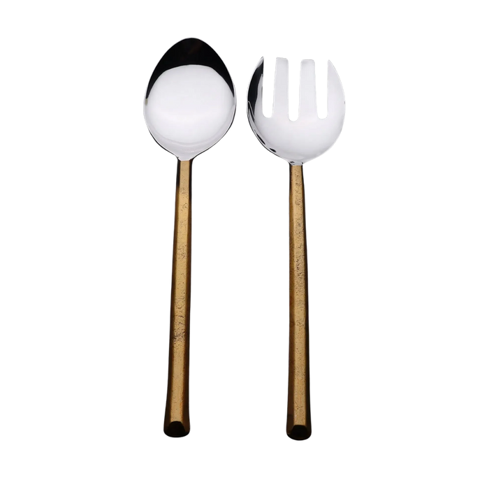 Plateau Steel Salad Server Set