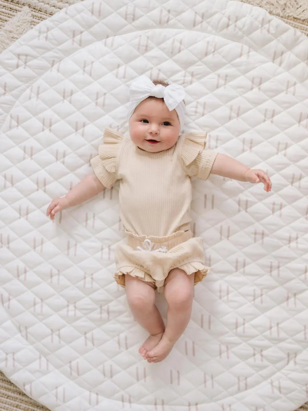 Non-Toxic Pine Wood Baby Play Gym &amp; Mat Set