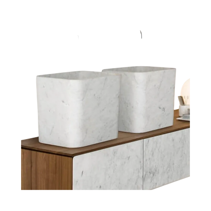 Polished Marble Bucket Vessel Sink