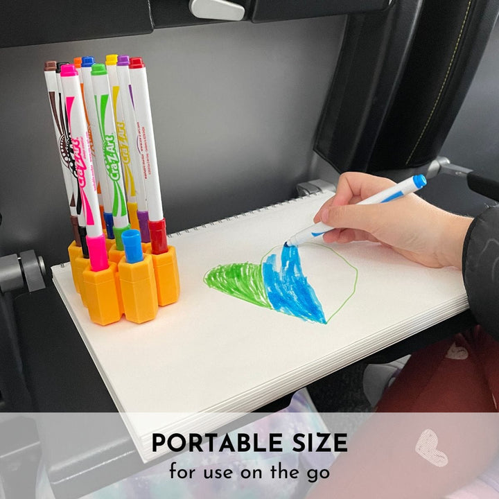 FDA Silicone Grip-Tight Marker Storage Organizer