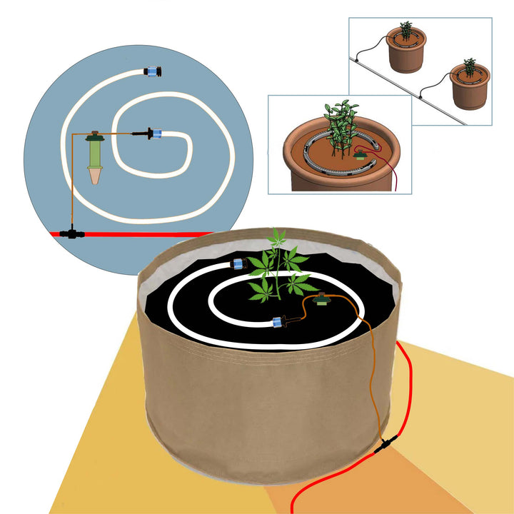 Modular Drip Irrigation Water Conservation Kit