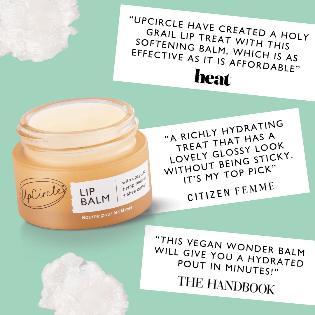 Upcycled Hemp Seed Oil &amp; Shea Butter Lip Balm