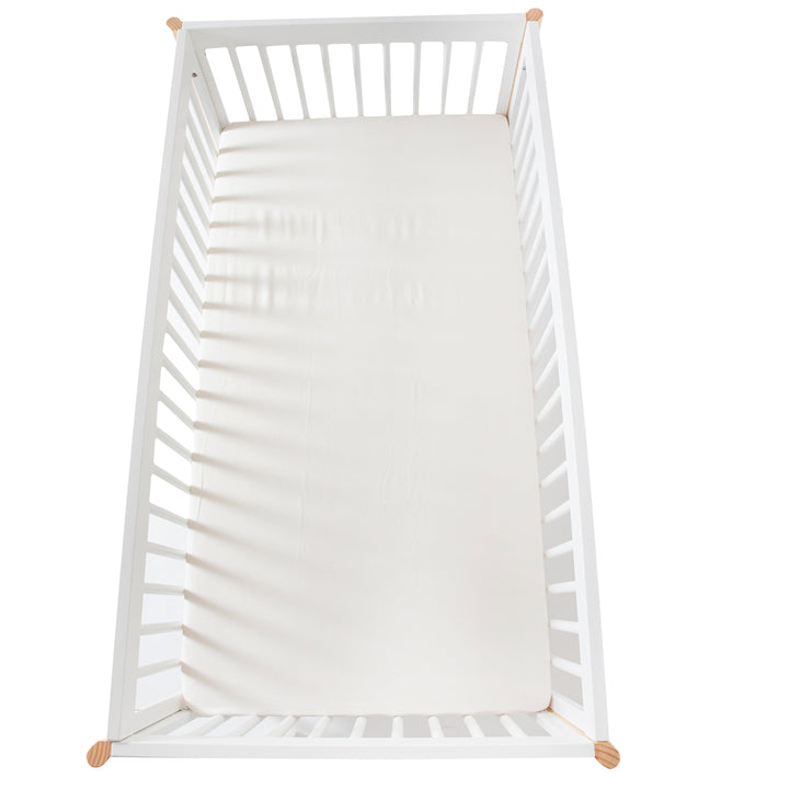 Organic 300TC Cotton Crib Sheet, 52" x 25", 2 Ct.