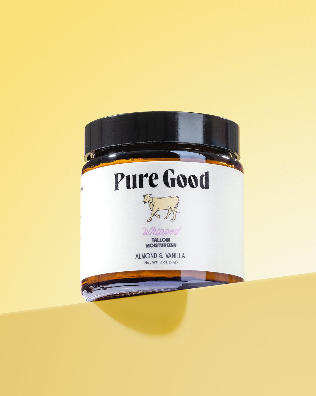 Organic Whipped Tallow Body Butter, Almond Vanilla
