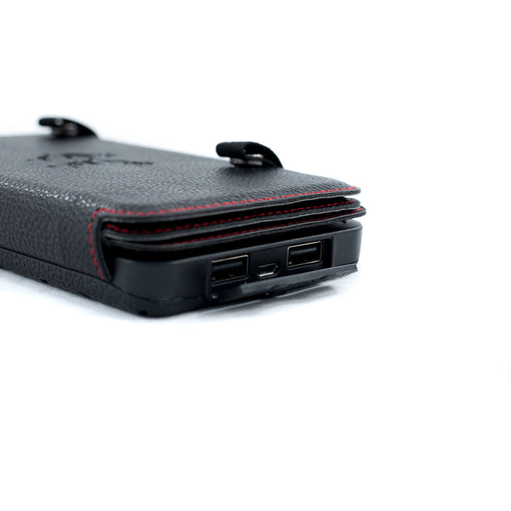 Solar Power Bank, 8,000 mAh, 3-Port, 4-Panel