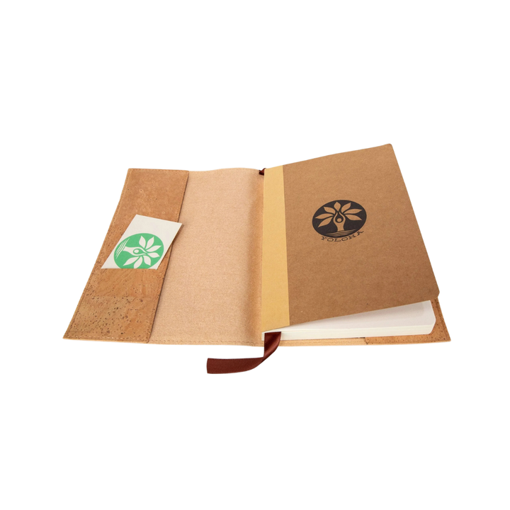 Refillable Cork Journal Book