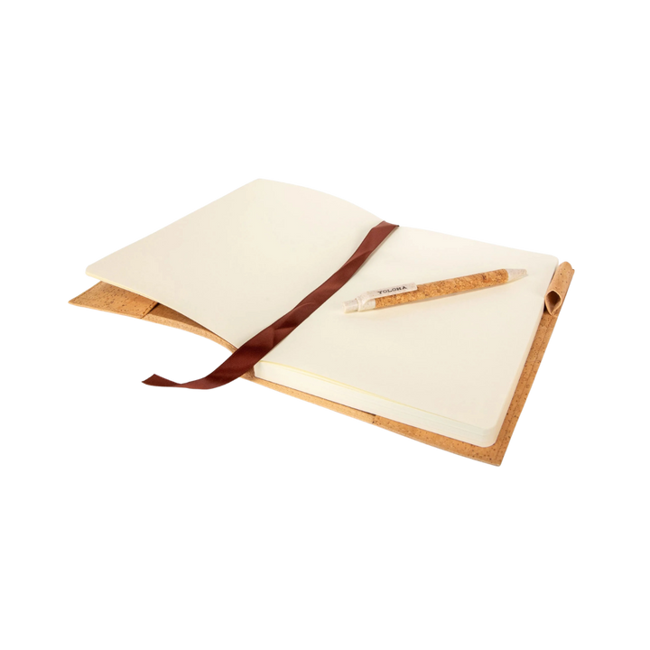 Refillable Cork Journal Book