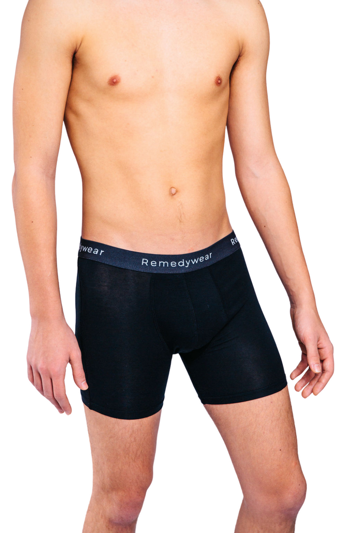 Non-Toxic Anti-Itch Anti-Odor Boxer Briefs with TENCEL and Zinc