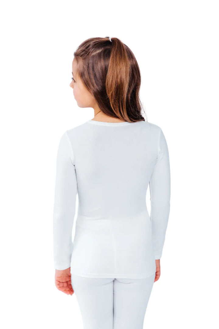 Non-Toxic Anti-Itch Kids Long Sleeve Shirt with TENCEL and Zinc