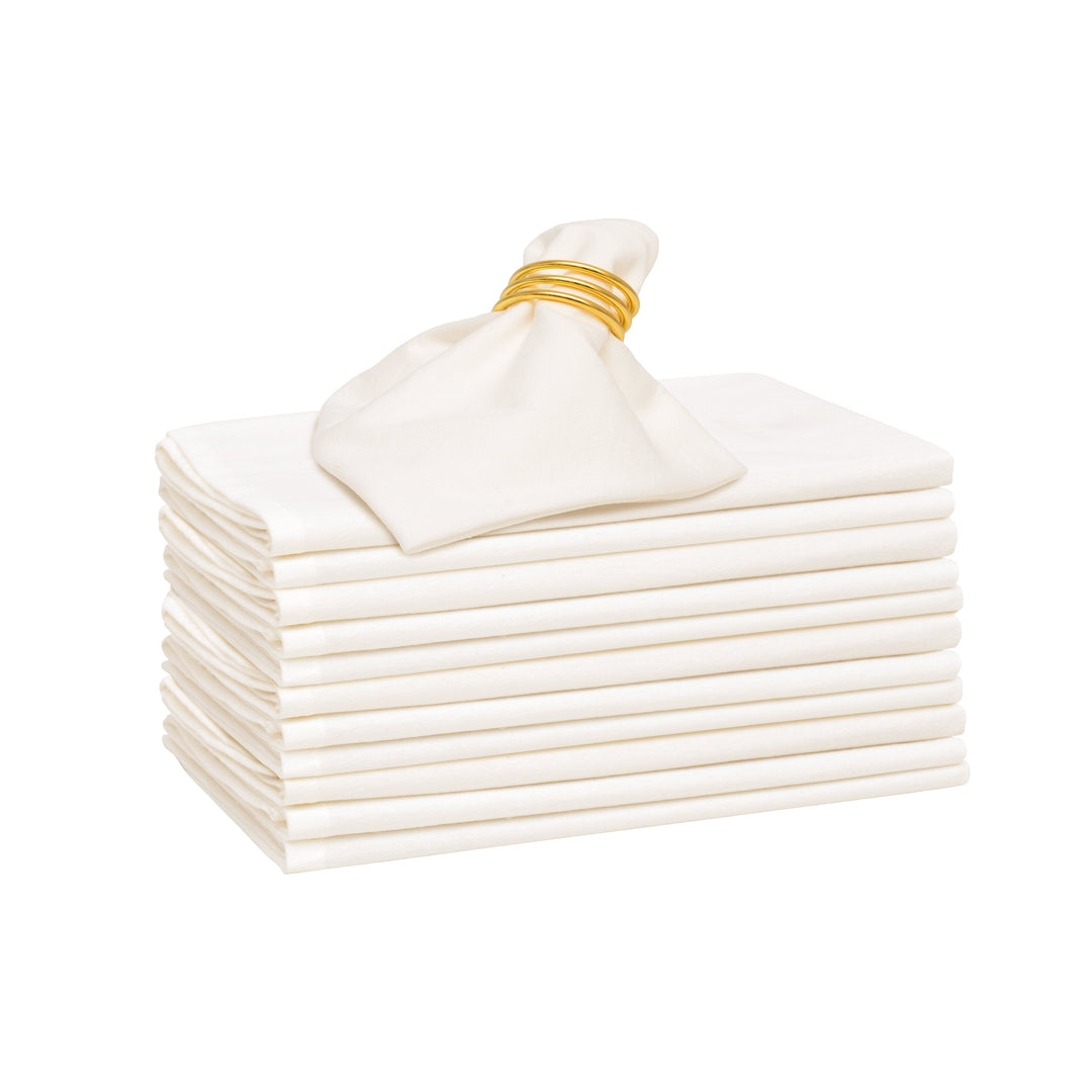 Organic Cotton Flour Sack Table Napkins, 18", 12 Ct.