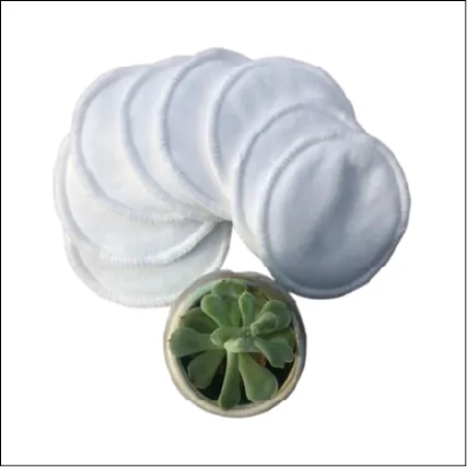Bamboo Cotton Facial Round Pad Set