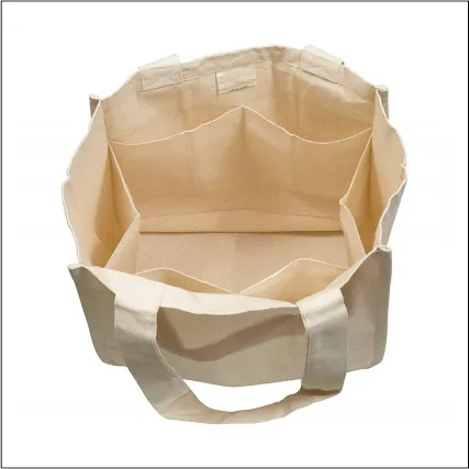 Canvas Mesh Produce Tote Bag