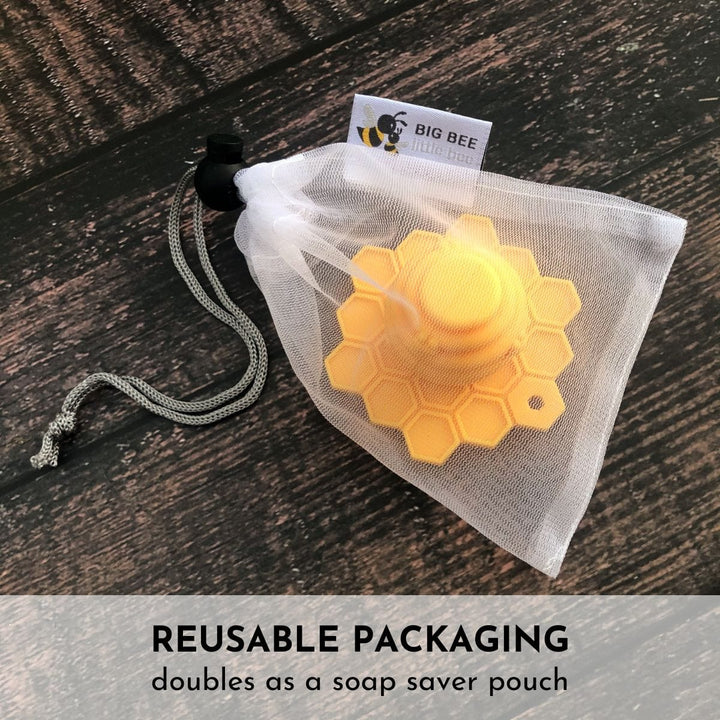 Non-Toxic FDA Silicone Baby Bath Scrubber, 3" x 2"