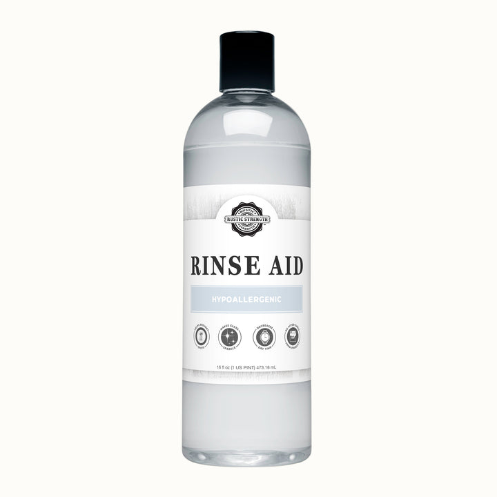 Organic Biodegradable Dishwasher Rinse Aid, Unscented