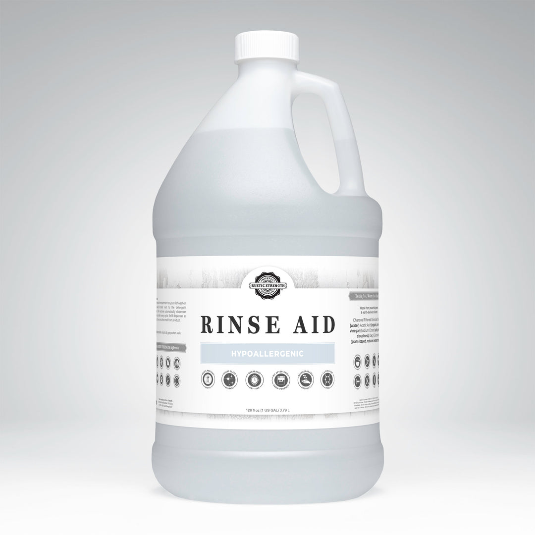 Organic Biodegradable Dishwasher Rinse Aid, Unscented