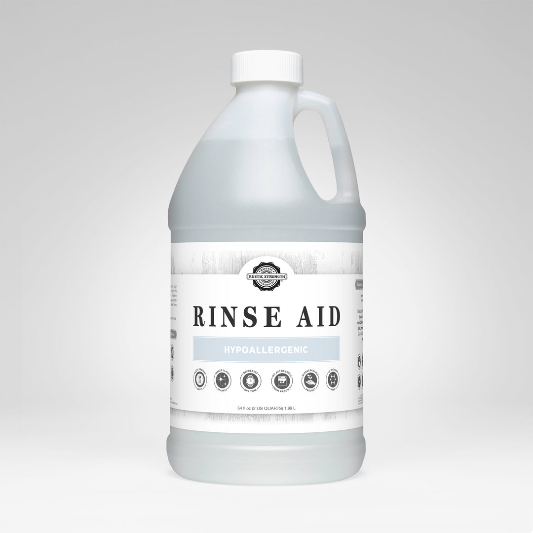 Organic Biodegradable Dishwasher Rinse Aid, Unscented