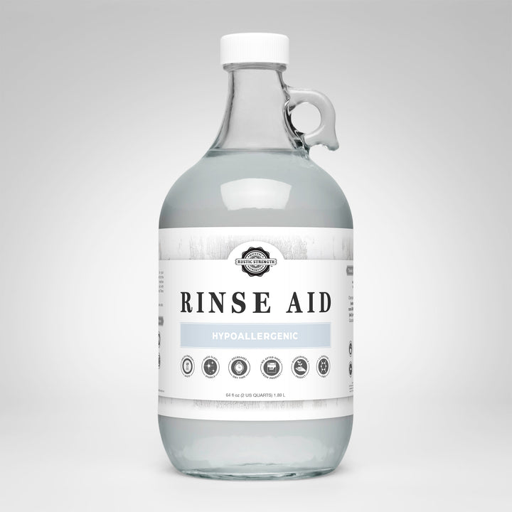 Organic Biodegradable Dishwasher Rinse Aid, Unscented